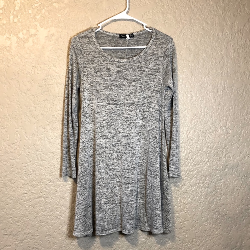Baby doll dress with long sleeves